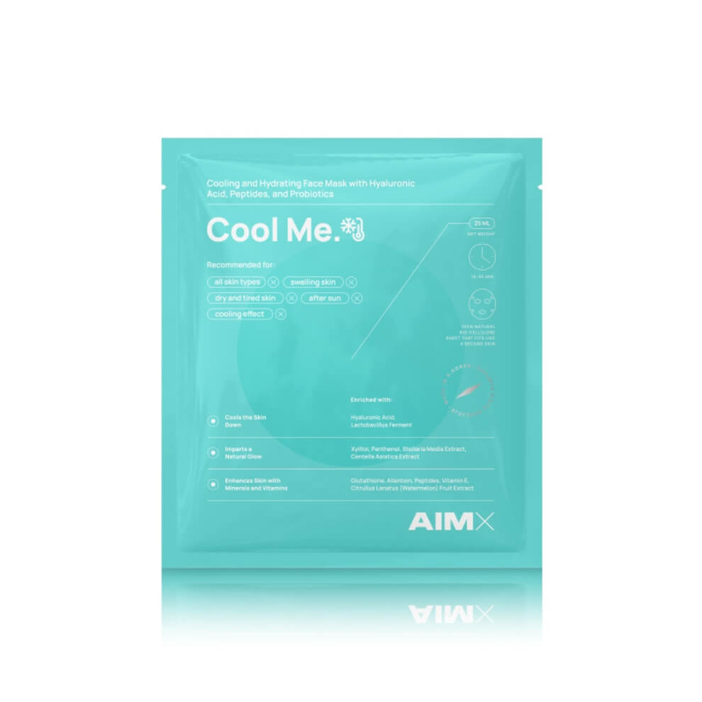 AIMX COOL ME niisutav ja taastav lehtmask 1 mask