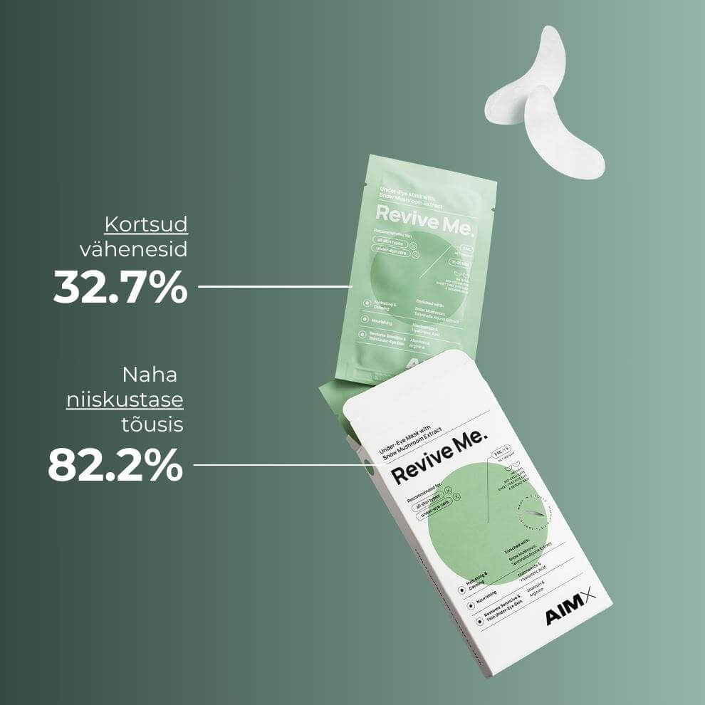 Revive Me Hüaluroonhappega silmaalune mask kasutegurid